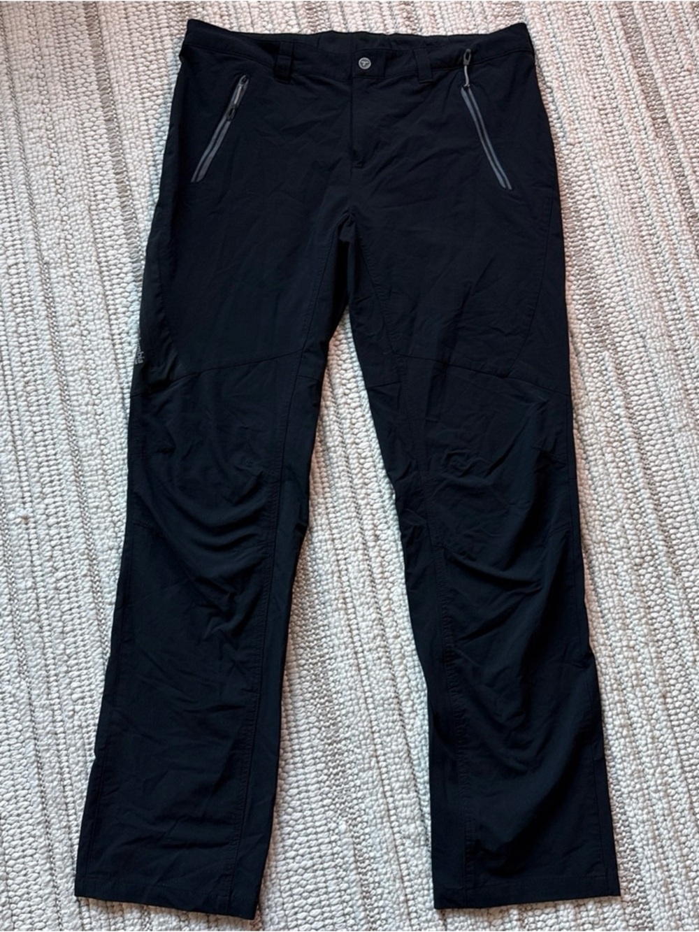 Columbia Titanium Black Titan Peak Trekking Women's 10 Outdoor Hiking Pants